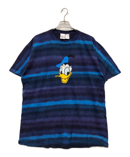 Disney STORE（ディズニーストア）Disney STORE (ディズニーストア) ヴィンテージTシャツ ブルー×パープル サイズ:XLの古着・服飾アイテム