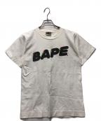 A BATHING APEア ベイシング エイプ）の古着「プリントTシャツ」｜ホワイト