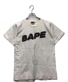 A BATHING APE（ア ベイシング エイプ）の古着「プリントTシャツ」｜ホワイト