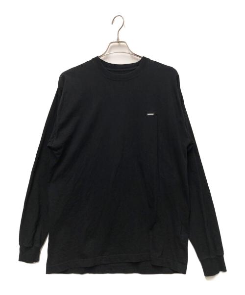 NEIGHBORHOOD（ネイバーフッド）NEIGHBORHOOD (ネイバーフッド) ロゴTシャツ ブラック サイズ:Lの古着・服飾アイテム