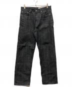 NEIGHBORHOODネイバーフッド）の古着「RIGID DENIM DP BASIC PANTS」｜ブラック
