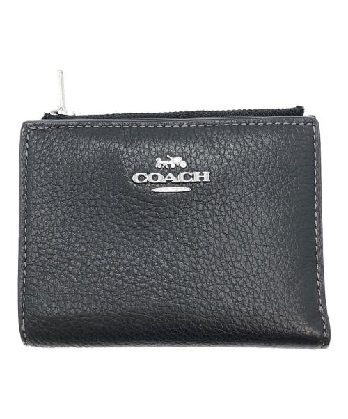 COACH（コーチ）COACH (コーチ) バイフォールドウォレット　2つ折り財布 ブラックの古着・服飾アイテム