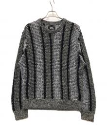 stussy（ステューシー）の古着「Baja Loose Gauge sweater」｜ブラック