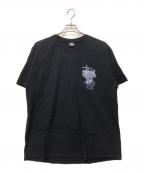stussyステューシー）の古着「WORLD WIDE TEE」｜ブラック