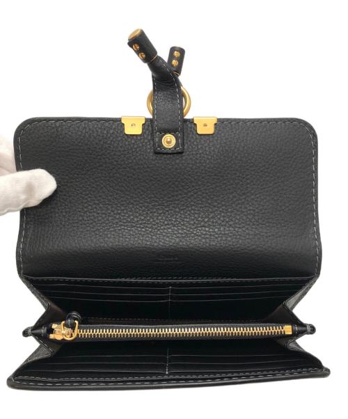 Chloe（クロエ）Chloe (クロエ) 長財布 ブラックの古着・服飾アイテム