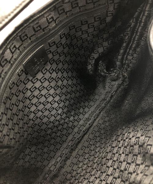 GUCCI（グッチ）GUCCI (グッチ) タイガーヘッドワンショルダーバッグ ブラックの古着・服飾アイテム