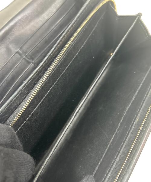 GUCCI（グッチ）GUCCI (グッチ) グッチシマ長財布 ブラックの古着・服飾アイテム