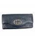 GUCCI（グッチ）の古着「グッチシマ長財布」｜ブラック