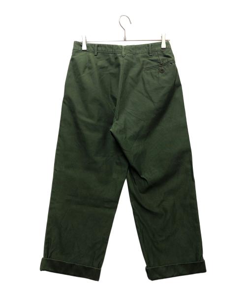 不明（不明）不明 (フメイ) ユーティリティパンツ グリーン サイズ:不明の古着・服飾アイテム