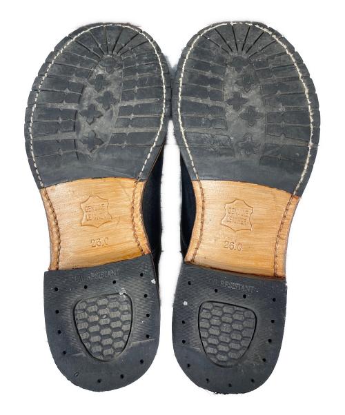 DIAMOND STREET（ダイヤモンドストリート）DIAMOND STREET (ダイヤモンドストリート) プレーントゥショートブーツ ブラック サイズ:26cmの古着・服飾アイテム