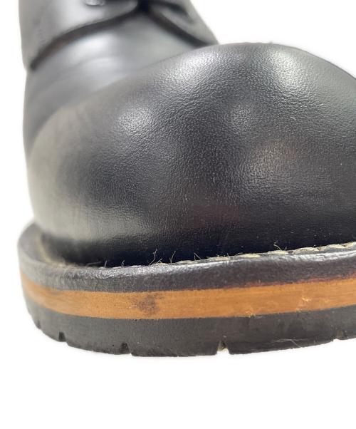 DIAMOND STREET（ダイヤモンドストリート）DIAMOND STREET (ダイヤモンドストリート) プレーントゥショートブーツ ブラック サイズ:26cmの古着・服飾アイテム