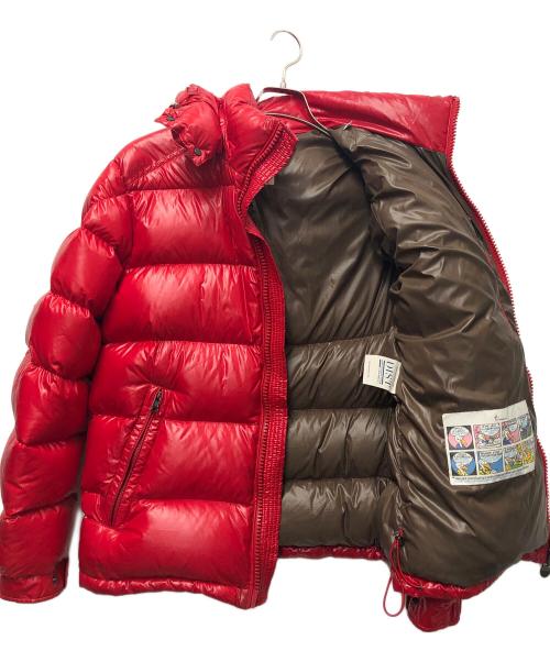 MONCLER（モンクレール）MONCLER (モンクレール) MAYA GIUBBOTTO レッド サイズ:3の古着・服飾アイテム