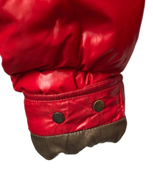 MONCLER（モンクレール）MONCLER (モンクレール) MAYA GIUBBOTTO レッド サイズ:3の古着・服飾アイテム