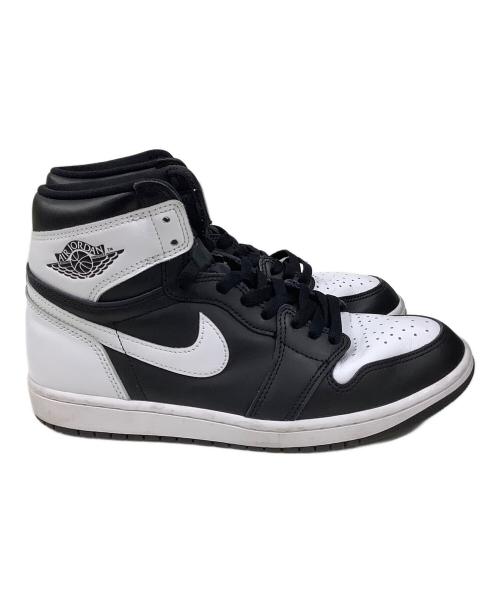 NIKE（ナイキ）NIKE (ナイキ) AIR JORDAN 1 RETRO HIGH OG(エア ジョーダン 1 レトロ ハイ オリジナル) ブラック×ホワイト サイズ:US 9.5の古着・服飾アイテム