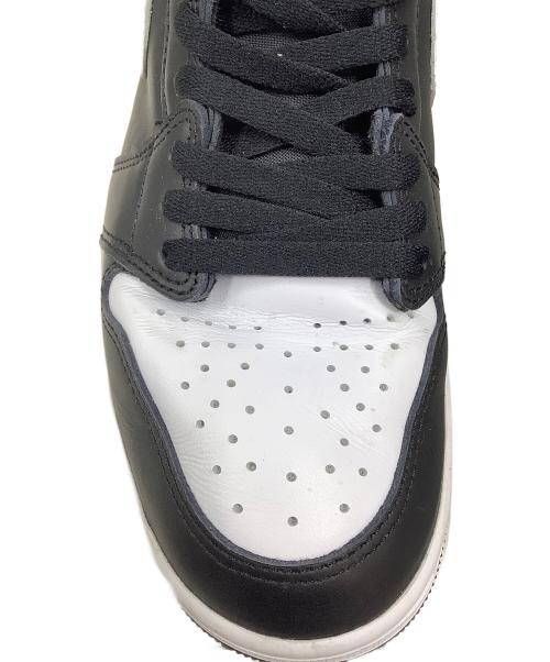 NIKE（ナイキ）NIKE (ナイキ) AIR JORDAN 1 RETRO HIGH OG(エア ジョーダン 1 レトロ ハイ オリジナル) ブラック×ホワイト サイズ:US 9.5の古着・服飾アイテム