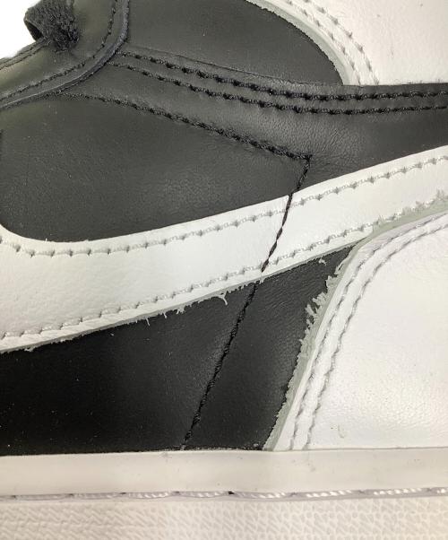 NIKE（ナイキ）NIKE (ナイキ) AIR JORDAN 1 RETRO HIGH OG(エア ジョーダン 1 レトロ ハイ オリジナル) ブラック×ホワイト サイズ:US 9.5の古着・服飾アイテム