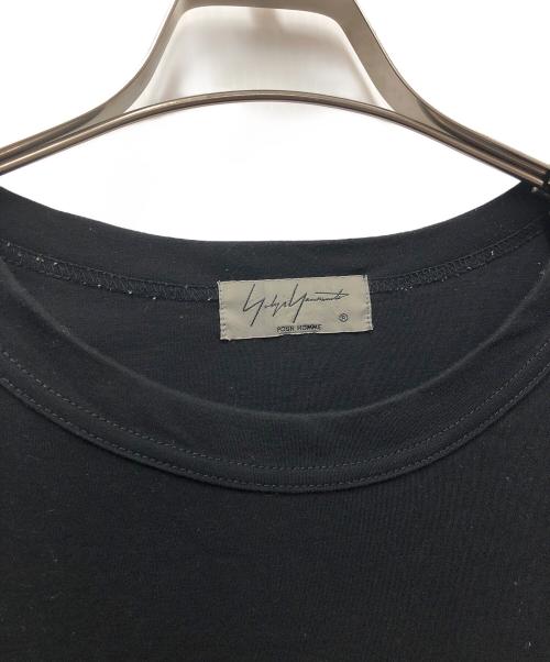 YOHJI YAMAMOTO（ヨウジヤマモト）YOHJI YAMAMOTO (ヨウジヤマモト) カットソー ブラック サイズ:3の古着・服飾アイテム