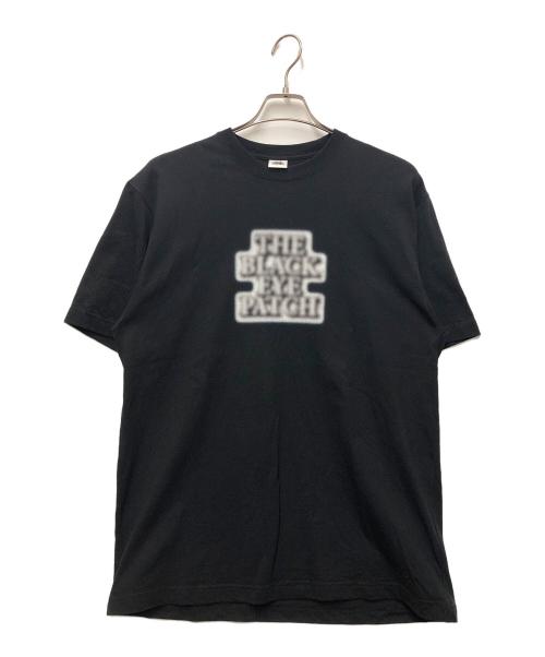 THE BLACK EYE PATCH（ブラックアイパッチ）THE BLACK EYE PATCH (ブラックアイパッチ) BLURRED OG LABEL TEE ブラック サイズ:Lの古着・服飾アイテム