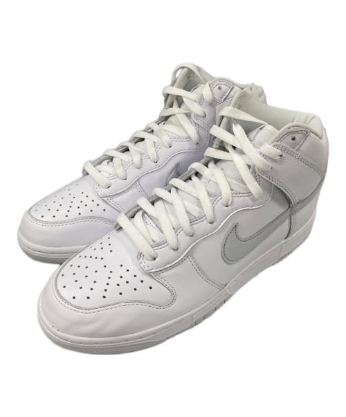 NIKE（ナイキ）NIKE (ナイキ) DUNK HI SP ホワイト×ライトグレー サイズ:28の古着・服飾アイテム