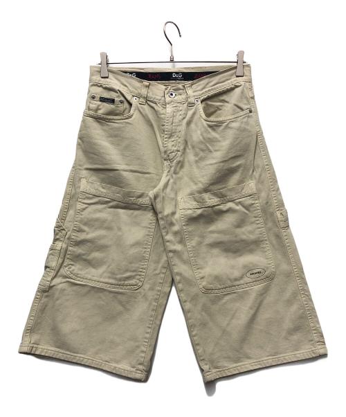 DOLCE & GABBANA（ドルチェ＆ガッバーナ）DOLCE & GABBANA (ドルチェ＆ガッバーナ) ハーフパンツ ベージュ サイズ:32の古着・服飾アイテム