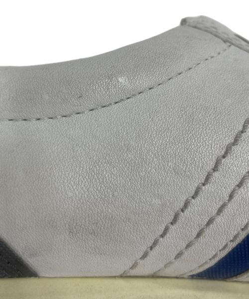 ECCO（エコー）ECCO (エコー) ゴルフシューズ アイボリー×ブルー サイズ:42の古着・服飾アイテム