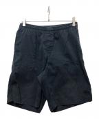 stussyステューシー）の古着「ショートパンツ」｜ブラック