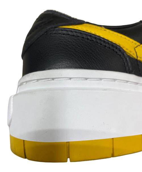 NIKE（ナイキ）NIKE (ナイキ) AIR JORDAN 1 LOW ELEVATE(エアジョーダン1 ロー エレベート) ブラック×イエロー サイズ:26の古着・服飾アイテム