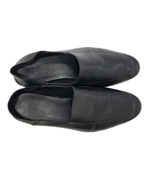 GUCCI（グッチ）GUCCI (グッチ) スリッポン ブラック サイズ:42の古着・服飾アイテム
