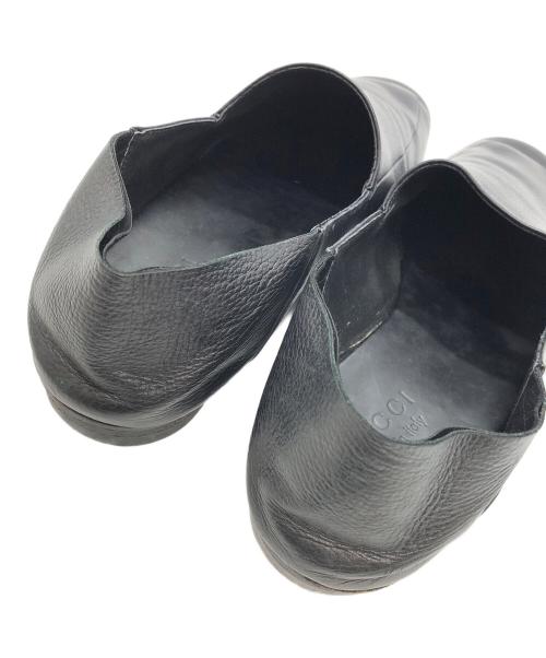 GUCCI（グッチ）GUCCI (グッチ) スリッポン ブラック サイズ:42の古着・服飾アイテム