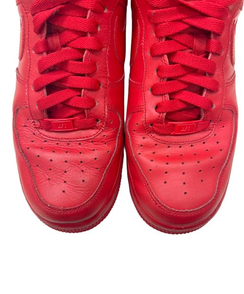 NIKE（ナイキ）NIKE (ナイキ) AIR FORCE 1 '07 LV8 1(エアフォース1 07 レベル8 1) レッド サイズ:US 8.5の古着・服飾アイテム