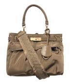 GOOD GRIEF!グッドグリーフ）の古着「Belted Shoulder Bag ベルテッドショルダーバッグ」｜ブラウン