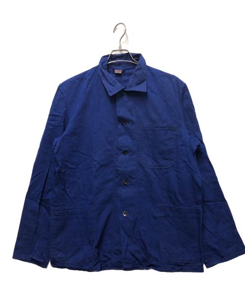 JOSEF WITT WEIDEN（ヨーゼフ ヴィット ヴァイデン）JOSEF WITT WEIDEN (ヨーゼフ ヴィット ヴァイデン) 長袖シャツ ブルー サイズ:50の古着・服飾アイテム