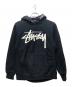 stussy（ステューシー）の古着「プルオーバーパーカー」｜ブラック