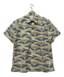 reyn spooner（レイン スプナー）の古着「半袖シャツ」｜ベージュ