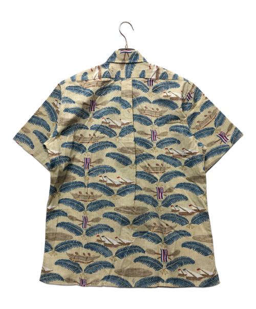 reyn spooner（レイン スプナー）reyn spooner (レイン スプナー) 半袖シャツ ベージュ サイズ:Mの古着・服飾アイテム