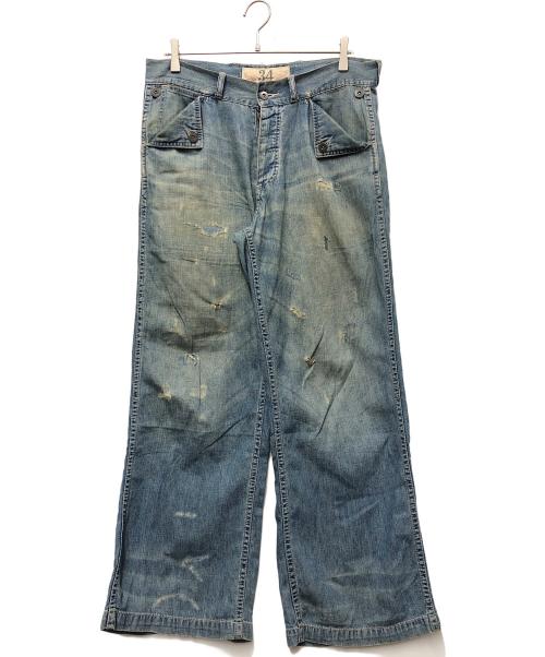 RRL（ダブルアールエル）RRL (ダブルアールエル) デニムパンツ インディゴ サイズ:34/30の古着・服飾アイテム