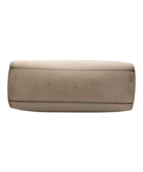 MICHAEL KORS（マイケル・コース）MICHAEL KORS (マイケル・コース) トートバッグ アイボリーの古着・服飾アイテム