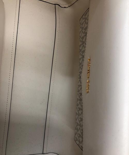 MICHAEL KORS（マイケル・コース）MICHAEL KORS (マイケル・コース) トートバッグ アイボリーの古着・服飾アイテム