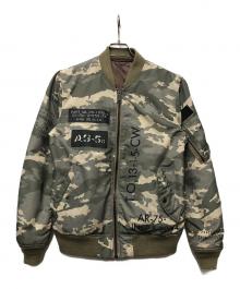 AVIREX（アヴィレックス）の古着「フライトジャケット」｜オリーブ