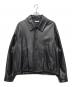 LIDnM（リドム）の古着「レザージャケット」｜ブラック