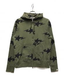 A BATHING APE（ア ベイシング エイプ）の古着「ジップパーカー」｜ブラウン