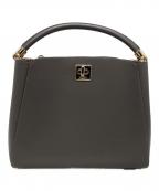 Kate Spadeケイトスペード）の古着「フィービーラージトップハンドルサッチェル」｜グレー