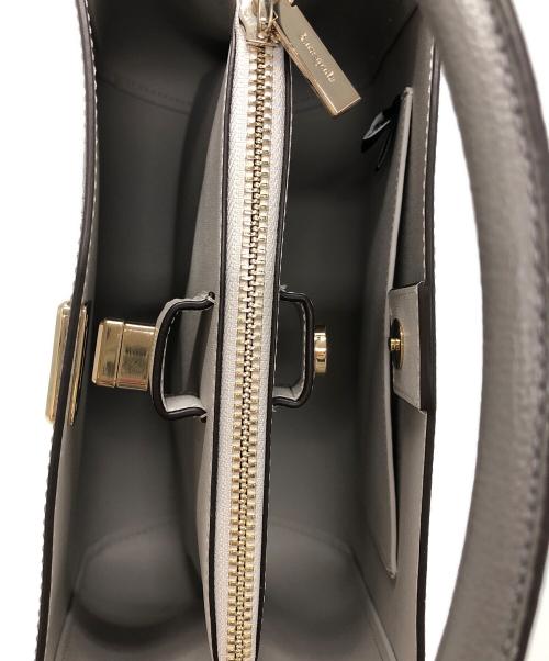Kate Spade（ケイトスペード）Kate Spade (ケイトスペード) フィービーラージトップハンドルサッチェル グレーの古着・服飾アイテム