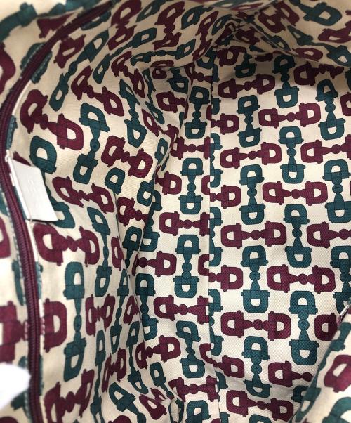 GUCCI（グッチ）GUCCI (グッチ) アビートートバッグ アイボリーの古着・服飾アイテム