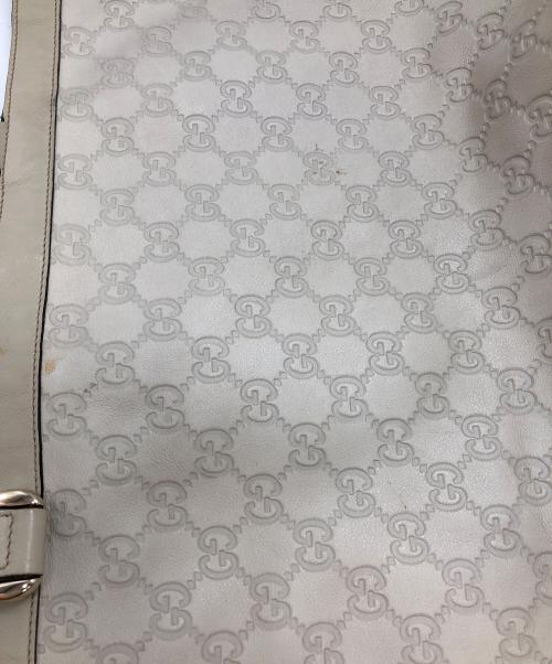 GUCCI（グッチ）GUCCI (グッチ) アビートートバッグ アイボリーの古着・服飾アイテム