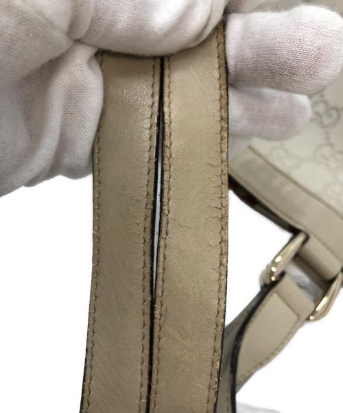 GUCCI（グッチ）GUCCI (グッチ) アビートートバッグ アイボリーの古着・服飾アイテム