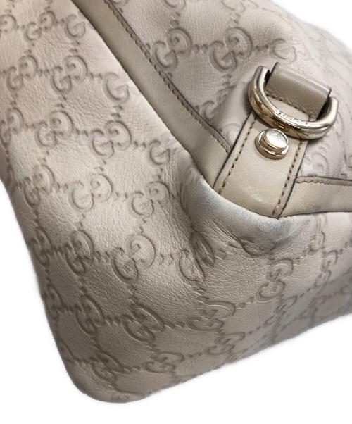 GUCCI（グッチ）GUCCI (グッチ) アビートートバッグ アイボリーの古着・服飾アイテム