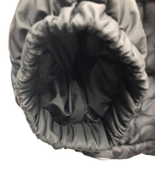 COACH（コーチ）COACH (コーチ) シグネチャー フーデッド パッファー ジャケット ブラック サイズ:Sの古着・服飾アイテム