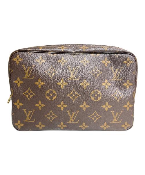 LOUIS VUITTON（ルイ ヴィトン）LOUIS VUITTON (ルイ ヴィトン) モノグラムトゥルーストワレット23コスメポーチ ブラウンの古着・服飾アイテム