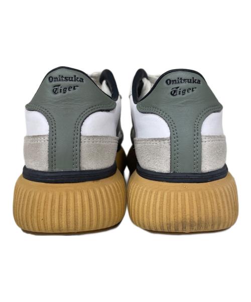 Onitsuka Tiger（オニツカタイガー）Onitsuka Tiger (オニツカタイガー) DELECITY ホワイト×カーキ サイズ:23.5cmの古着・服飾アイテム